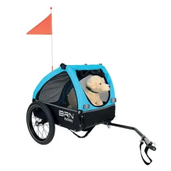 Brn Fietskarren<PetWay honden trolley maat S