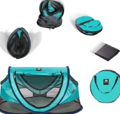 Deryan Campingbedjes|Campingbedjes>Peuter luxe campingbedje - Zelfopblaasbare matras