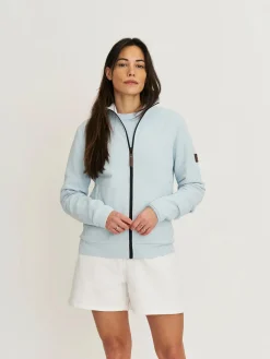 Travelin' Vesten<Pia Dames - Outdoorvest Lichtblauw