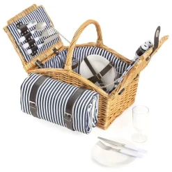 Dutch Mountains Vershouden & Meenemen<Picknickmand 24-delig met kleed 4-persoons