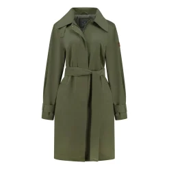 Mgo Waterdichte Jassen<Pippa - Dames trenchcoat Olijf groen