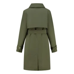 Mgo Waterdichte Jassen<Pippa - Dames trenchcoat Olijf groen