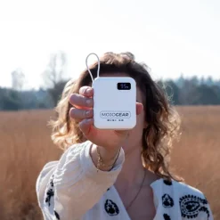 MOJOGEAR Powerbanks|Powerbanks<Powerbank 10.000 mAh met Kabels - Wit