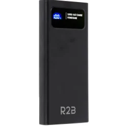 R2B Powerbanks|Powerbanks<Powerbank 10000 mAh - Snellader & LED Dispay