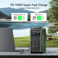 Joyroom Powerbanks|Powerbanks<Powerbank XXL - 75000mAh - Groen