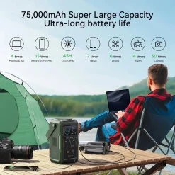 Joyroom Powerbanks|Powerbanks<Powerbank XXL - 75000mAh - Groen
