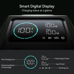 Joyroom Powerbanks|Powerbanks<Powerbank XXL - 75000mAh - Groen