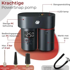 Caliber Autogereedschap>PowerSnap 12V Draadloze Bandenpomp 150psi
