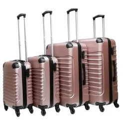 Castillo Koffers & Trolleys>Quadrant - Kofferset 4-delig - 51/70/76cm