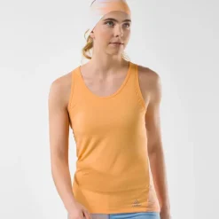 Löffler Fietsshirts<Racerback fietsshirt Fairdust dames Oranje