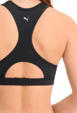 Puma Zwemkleding<Racerback Zwemtop - Dames - Bikinitop Zwart