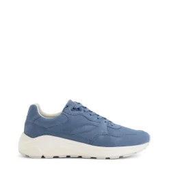 Travelin' Casual Schoenen<Raunds Heren - Vrijetijdsschoen - Nubuck Blauw