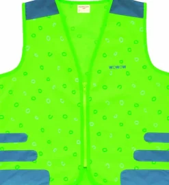Wowow Veiligheidsvesten<Reflectievest Nutty Kind Groen - L