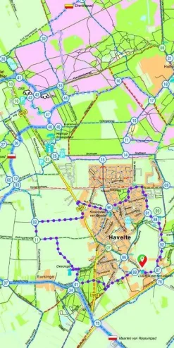 Falk Wandelkaarten|Wandelkaarten<Regiokaart Dwingelderveld