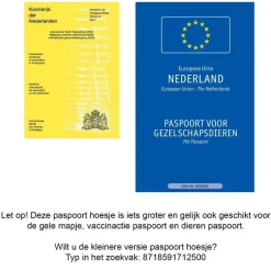 Dutch Shield Paspoorthoezen>RFID Grote Paspoort Hoes - Anti Skim Bescherming