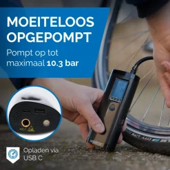 Donrox Fietspompen>Ride F511 – Compressor En Bandenpomp