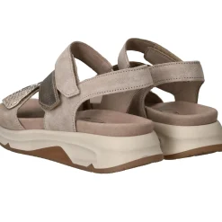 Gabor Sandalen & Slippers|Wandelsandalen<Rollingsoft Sandalen Dames Beige