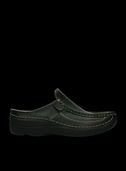 Wolky Casual Schoenen<Roll Slide - Klompen dames Donker Groen