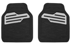 Streetwize Automatten<Rubber automatten set - Zwart - Grijs
