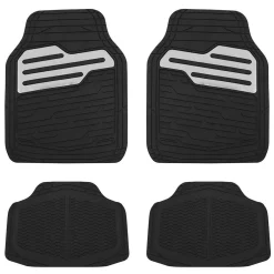 Streetwize Automatten<Rubber automatten set - Zwart - Grijs