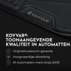 Kovvar Automatten<Rubber Kofferbakmat voor Volkswagen ID.7