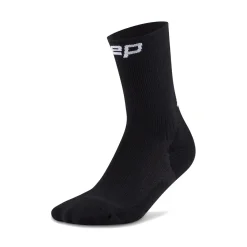 Cep Sokken|Wandelsokken<Run Mid-Cut Compressie Sokken - Heren Zwart