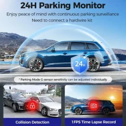 Azdome Dashcams>S58 4G 3CH 4K Wifi GPS dashcam