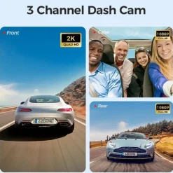 Azdome Dashcams>S58 4G 3CH 4K Wifi GPS dashcam