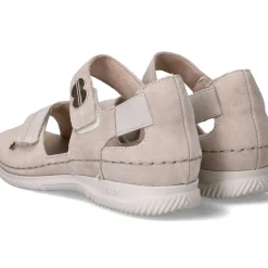 Rieker Sandalen & Slippers|Wandelsandalen<Sandalen Dames Beige