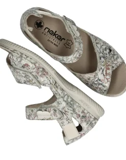 Rieker Sandalen & Slippers|Wandelsandalen<Sandalen Dames Meerkleurig