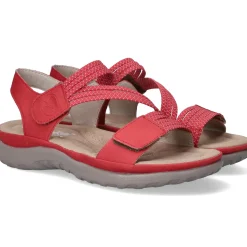 Rieker Sandalen & Slippers|Wandelsandalen<Sandalen Dames Rood