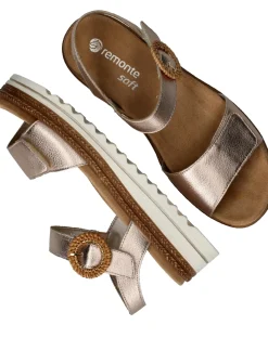 Remonte Sandalen & Slippers|Wandelsandalen<Sandalen Dames Goud