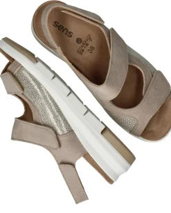 Sens Sandalen & Slippers|Wandelsandalen<Sandalen Dames Beige
