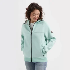 Travelin' Vesten<Sanna Dames - Outdoorvest - Sweater Groen