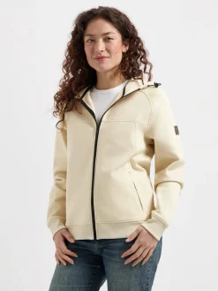 Travelin' Vesten<Sanna Dames - Outdoorvest - Sweater Zand