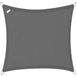 Buitenkado Schaduwdoeken<Schaduwdoek vierkant - 3x3m Antraciet