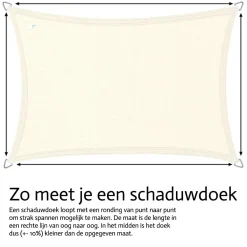 Buitenkado Schaduwdoeken<Schaduwdoek vierkant - 3x3m Antraciet