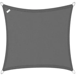 Buitenkado Schaduwdoeken<Schaduwdoek vierkant - 3.6x3.6m Antraciet