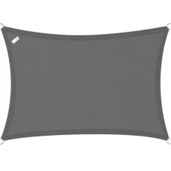 Buitenkado Schaduwdoeken<Schaduwdoek vierkant - 3x3m - 5-delig Antraciet