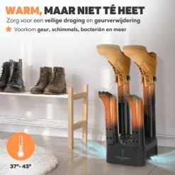 Vulpes Goods Accessoires & Onderhoud>Schoenendroger met timer - MAX - 4 in 1
