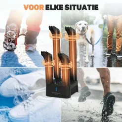 Vulpes Goods Accessoires & Onderhoud>Schoenendroger met timer - MAX - 4 in 1