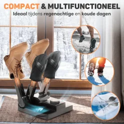 Vulpes Goods Accessoires & Onderhoud<Schoenendroger met Ozone - Meerdere droogfuncties