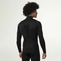 Agu Fietsshirts<Seamless Fietsshirt Lange Mouwen Performance Heren Zwart