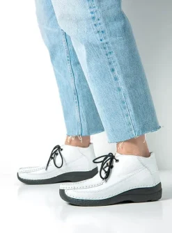 Wolky Casual Schoenen<Seamy Slide - Klompen dames Wit