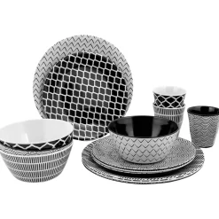 Bo-camp Serviezen<Servies Mix & Match 16 Stuks