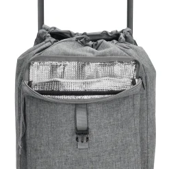 Beagles Boodschappentrolley'S<Shop&Go - Boodschappenkar - Opvouwbaar - 40L Donker Grijs