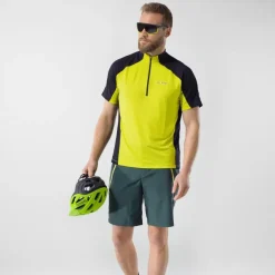 Heren Löffler Fietsbroeken|Fietsbroeken>Shorts Comfort - E CSL Night Green