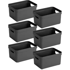 Sunware Opbergmanden En- Kratten>Sigma home - Opbergbox - 13L - 6-delig