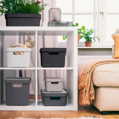 Sunware Opbergmanden En- Kratten>Sigma home - Opbergbox - 18L - 4-delig