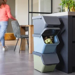 Sunware Prullenbakken En Manden>Sigma home - Prullenbak + deksel 30L - 2-dlg
